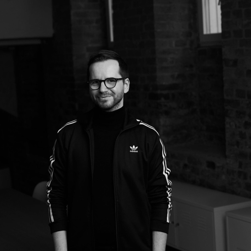 Tino Schlench, Kurator für Literatur: Portrait von Tino Schlench, Kurator für Literatur
