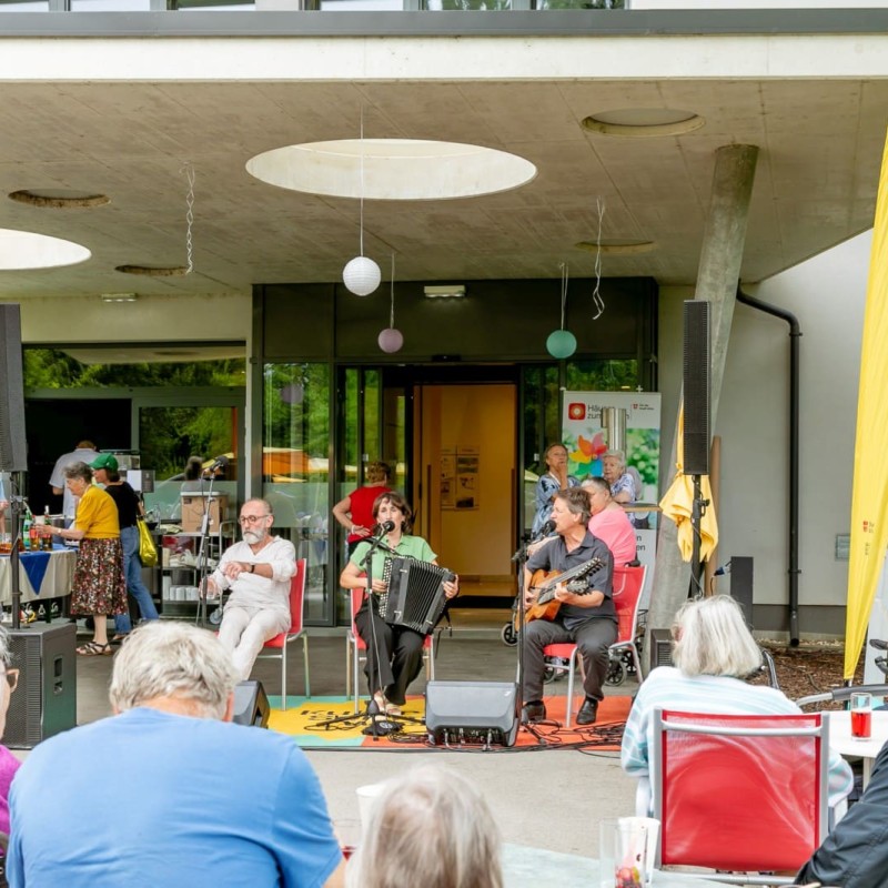 Markovics, Stickler und Havlicek: Markovics, Stickler und Havlicek beim Gartenkonzert im Haus Augarten