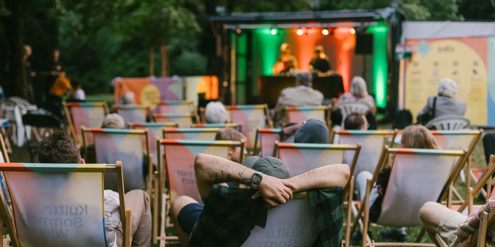 Cay Talan: Cay Talan performt auf der Kultursommer-Bühne im Waldmüllerpark.