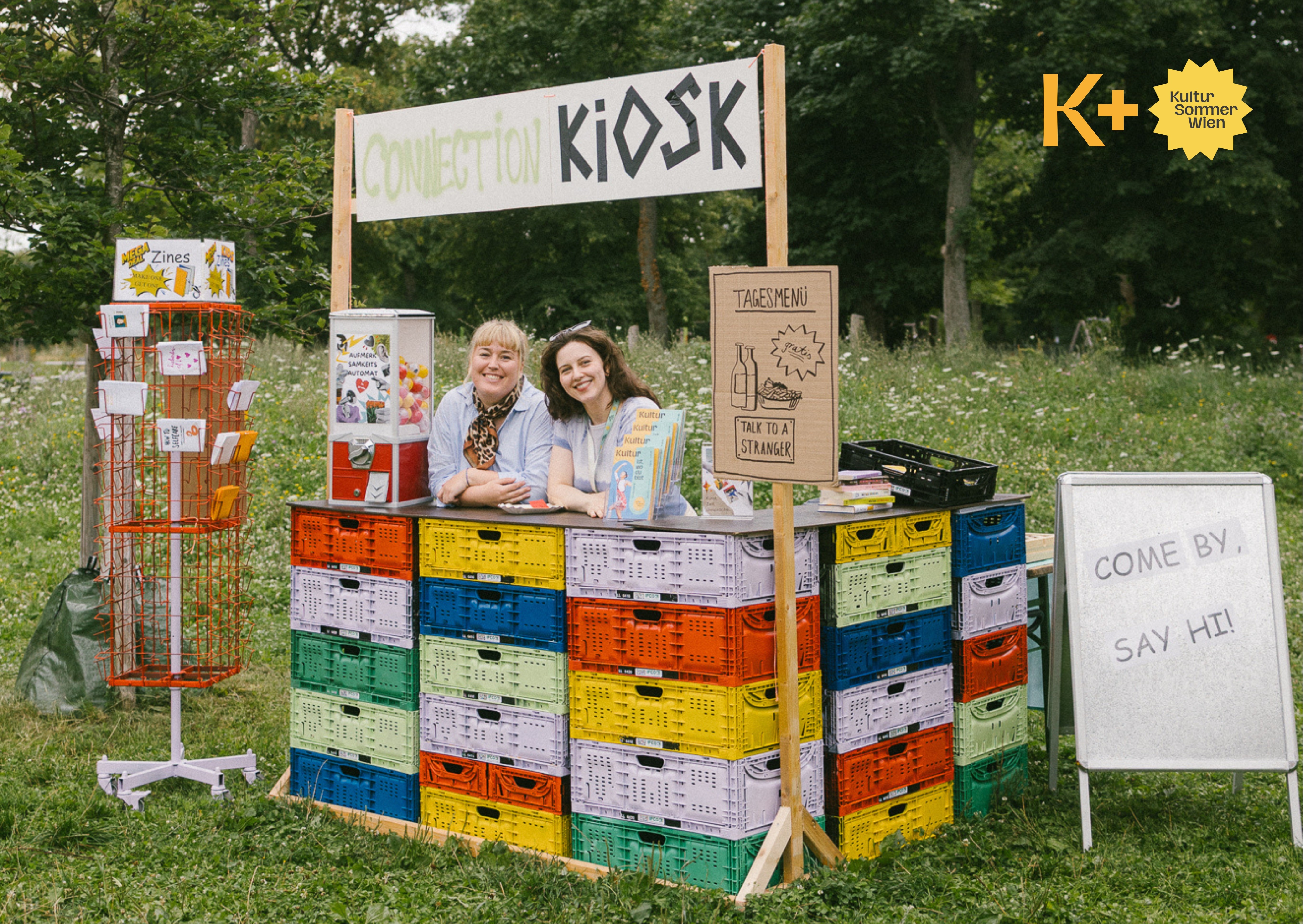 Connection Kiosk: Austausch & Kunst for free!