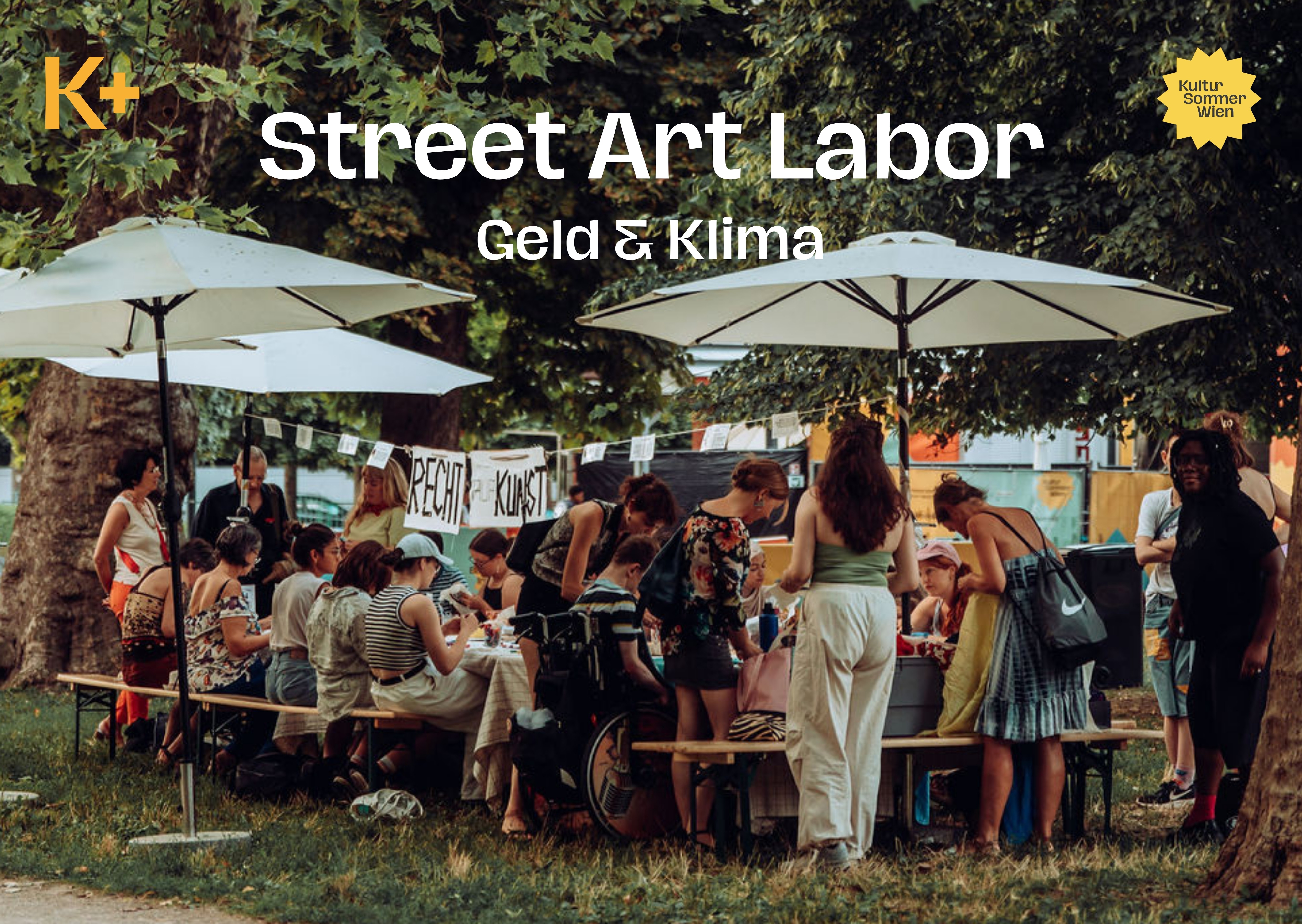 Street Art Labor: Geld & Klima