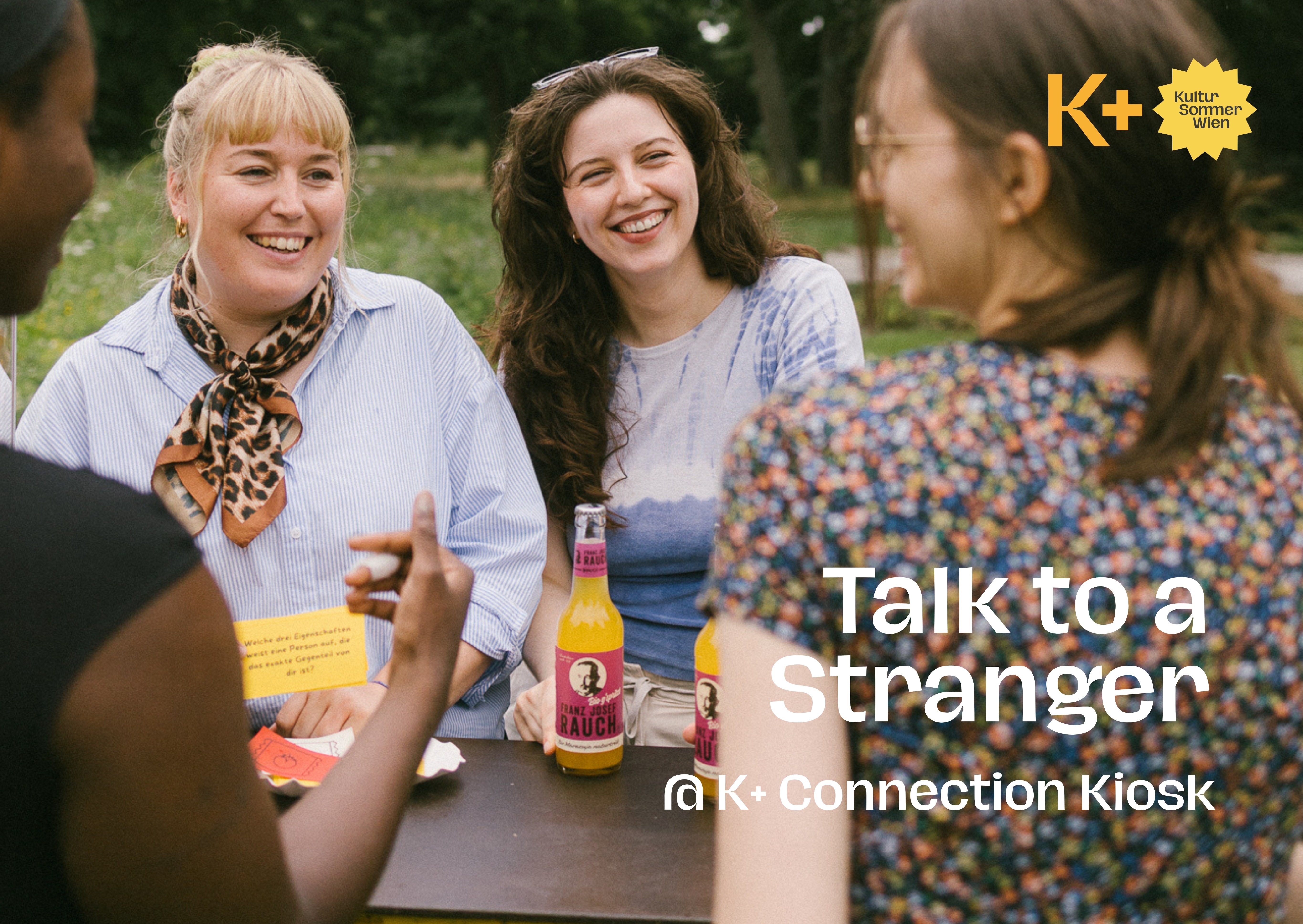 Talk to a Stranger @ Connection Kiosk