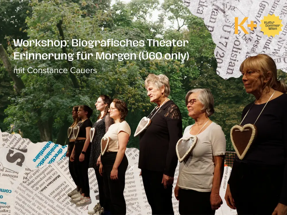 Workshop: Biografisches Theater – Erinnerung für Morgen (Ü60 only)
