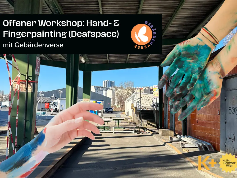 Offener Workshop: Hand- & Fingerpainting (Deafspace)