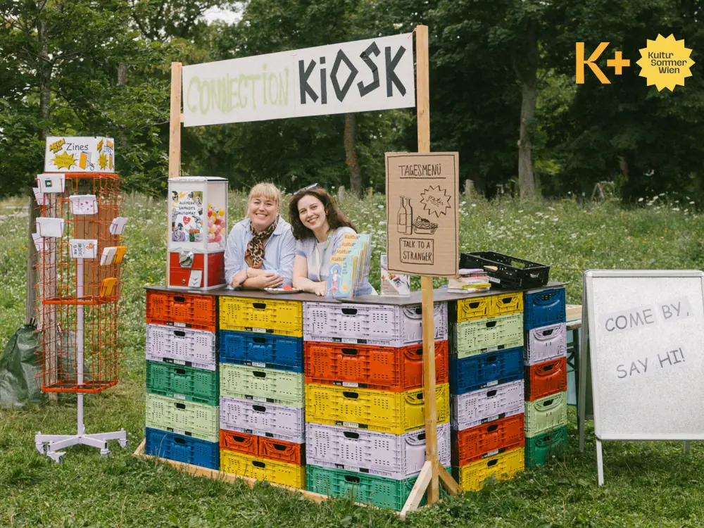 Connection Kiosk: Austausch & Kunst for free!