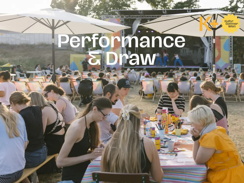 Performance & Draw – Von der Bühne aufs Papier